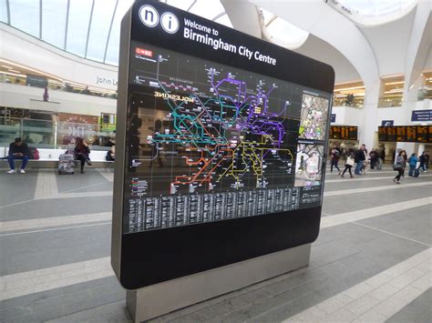 Birmingham New Street Station Map - Campus Map