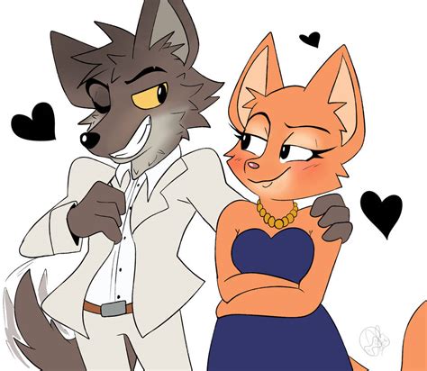 Wolf x Diane .:The Bad Guys Fanart:. by yoshiyoshi700 on DeviantArt