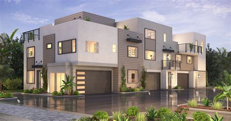 36 townhomes rise at 2901 Fisk Lane in Redondo Beach | Urbanize LA