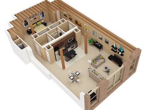 View Apartment Floor Plans of Cobbler Square Loft Apartments | Bathroom floor plans, Apartment ...