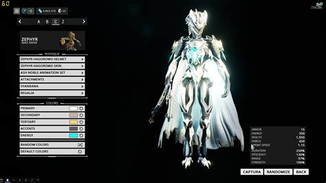 Zephyr Prime FashionFrame | Fandom