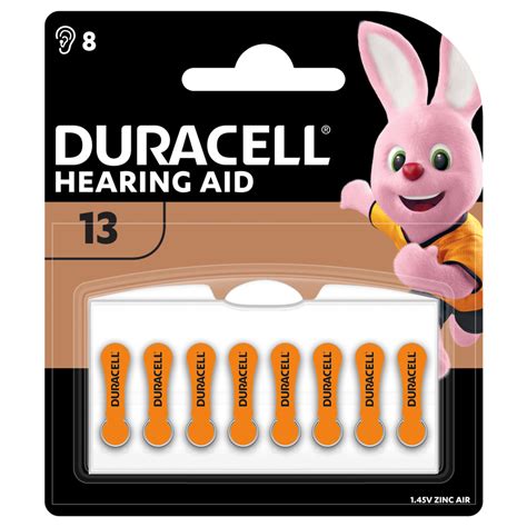 Duracell EasyTab hearing aid battery