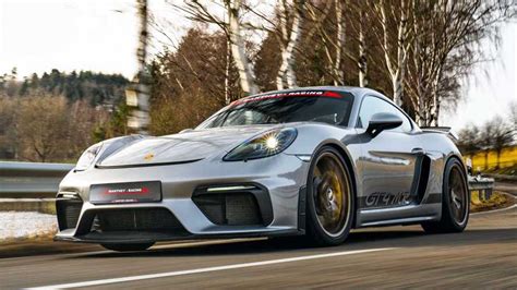 La Porsche 718 Cayman GT4 s'améliore grâce à Manthey-Racing