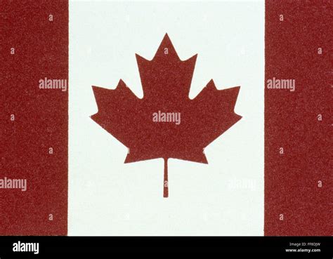 FLAG OF CANADA SINCE 1965 Stock Photo - Alamy