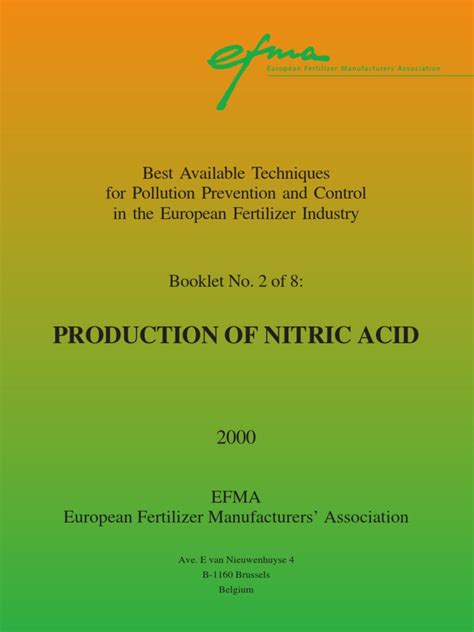 nitric acid production process | Ammonia | Fertilizer