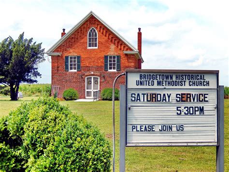 Bridgetown Historical Methodist Church, Bridgetown, MD.