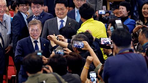 Moon Jae-in Declares Victory in South Korea Presidential Election - The ...