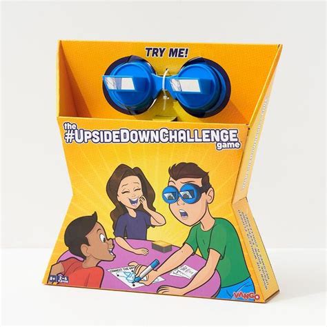 The Upside Down Challenge Game | Paper Source | Challenge games, Unique gifts for kids, The upside