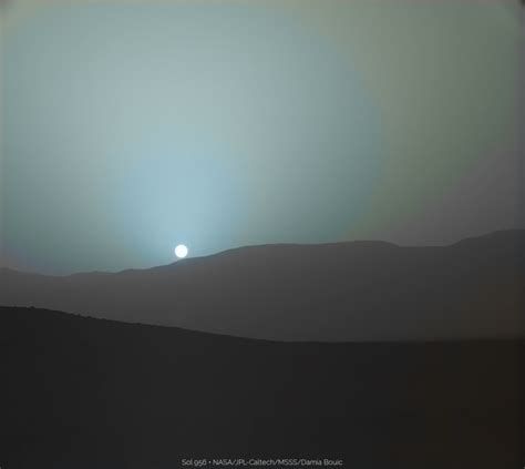 Sunset on Mars, Curiosity sol 956 | The Planetary Society