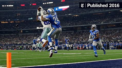 Cowboys Put the Lions in a Must-Win Situation - The New York Times