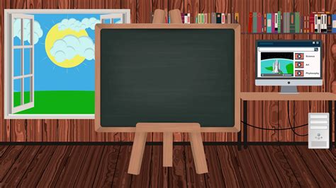 Classroom Cartoon Background Hd - IMAGESEE