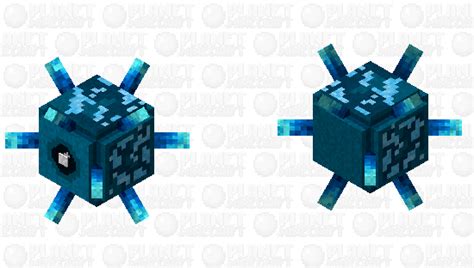 Ice Bomb Guardian Minecraft Mob Skin