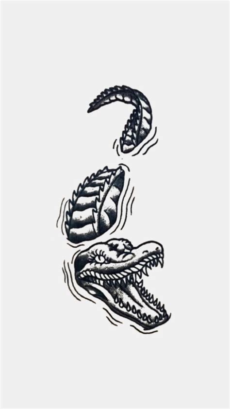 alligator tattoo | Tattoos for guys, Small tattoos for guys, Tattoos