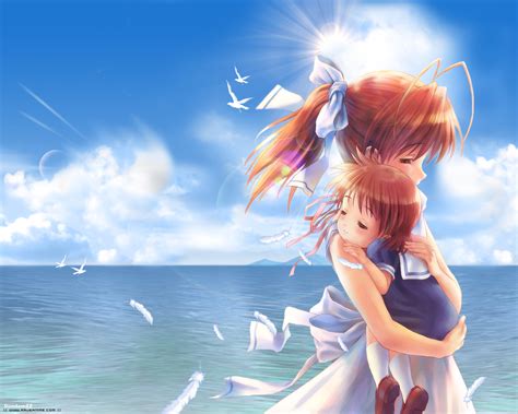 Clannad Wallpaper - Clannad Ushio And Nagisa- WallpaperUse