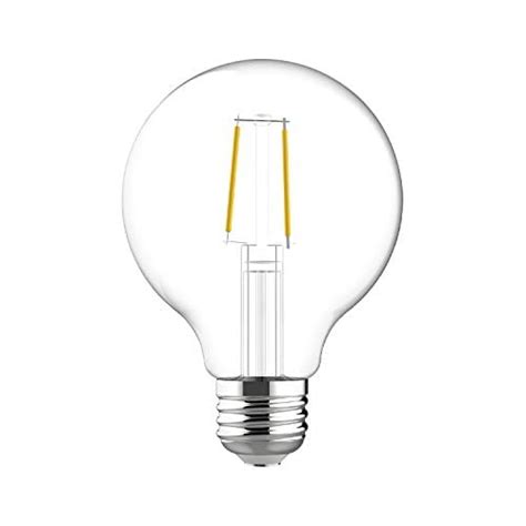 GE Refresh HD Globe Dimmable LED Light Bulbs, G25 Globe Light Bulb (40 Watt Replacement LED ...