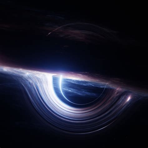 Interstellar Wallpaper 4K, Gargantua black hole