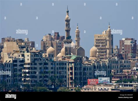 Skyline in Alexandria Egypt Stock Photo - Alamy