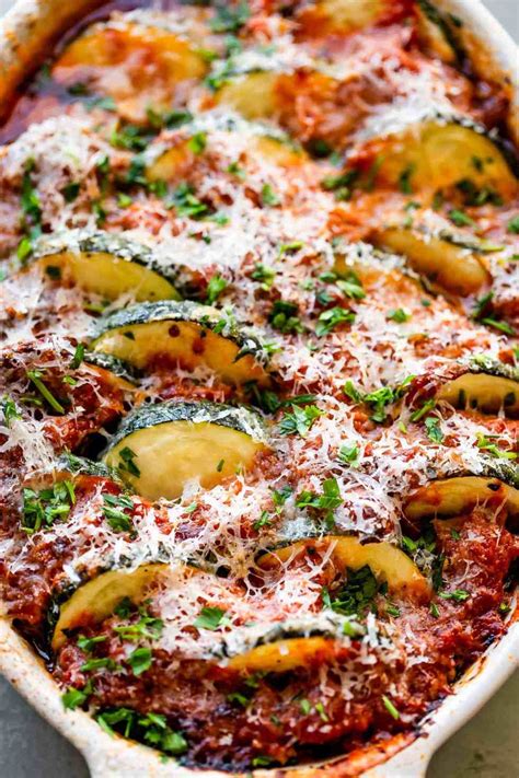 Easy Baked Sausage and Zucchini Casserole | The Movement Menu