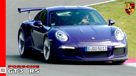 Porsche 911 GT3 RS Exhaust Sound and Interview - YouTube