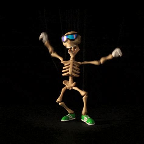 Download Dancing Dark Skeleton Gif - Gif Abyss