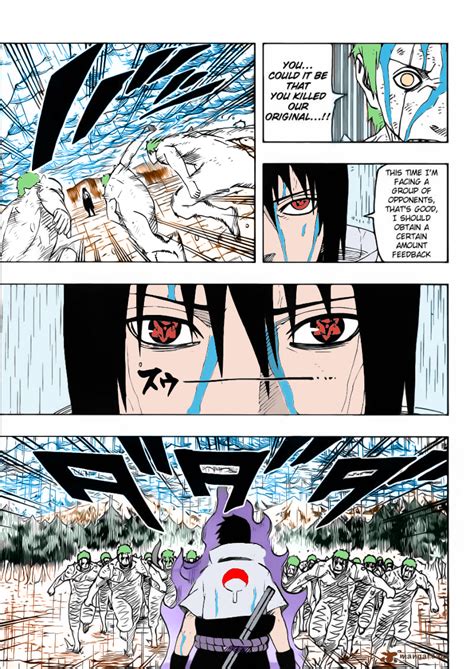 Naruto 574 Sasuke vs White Zetsu by KorayNaruto on DeviantArt