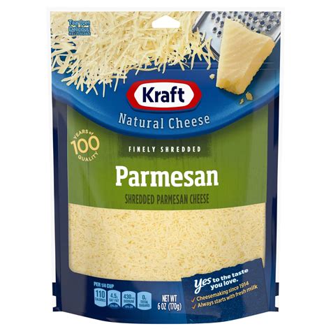 Kraft Parmesan Cheese, Shredded - Shop Cheese at H-E-B