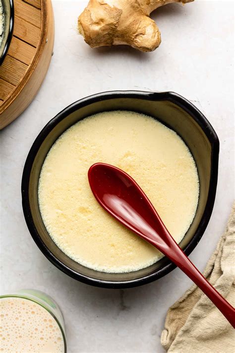 Ginger Milk Pudding (2 Ingredients + Dairy Free) - Okonomi Kitchen