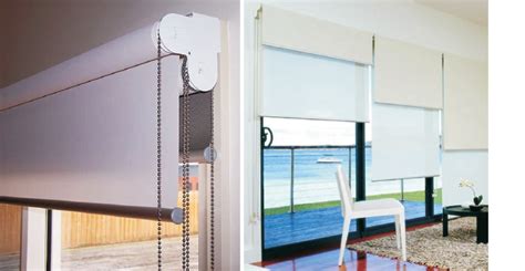 Double Smart Motorized Roller Blinds, Dual roller shades, Electric ...