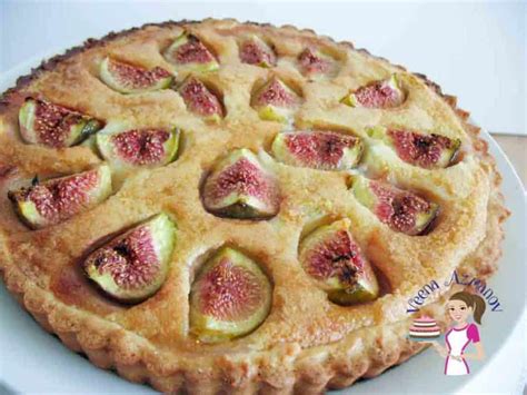 Fresh Fig Tart Recipe aka Classic French Fig Tart - Veena Azmanov