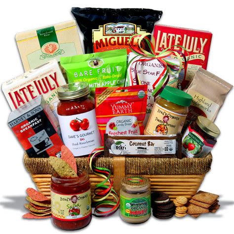 Organic Gift Basket Premium by GourmetGiftBaskets.com