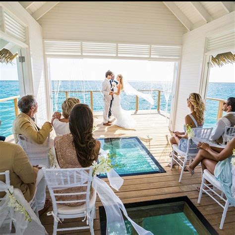 Sandals SouthCoast overwater wedding chapel #sandalsresortwedding #jamaicawedding # ...