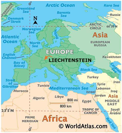 Geography of Liechtenstein, Landforms - World Atlas