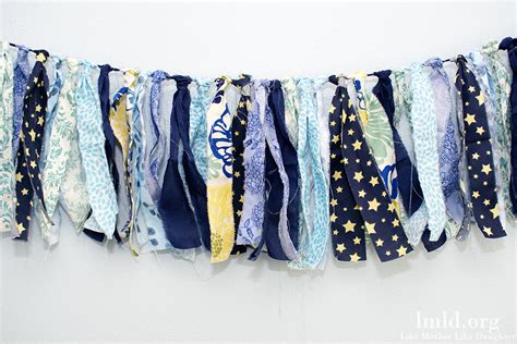 DIY Fabric Garland