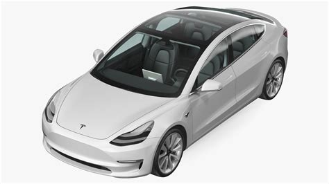 Tesla Model 3 3D Model $99 - .3ds .c4d .fbx .ma .obj .max .unknown - Free3D