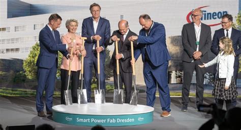 Infineon Breaks Ground For New Plant In Dresden | Printed Electronics Now