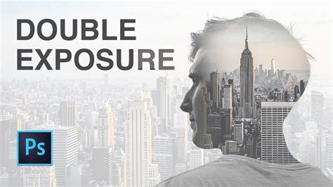 How to Create Double Exposure in Photoshop - Layer Mask - Clipping Mask - YouTube