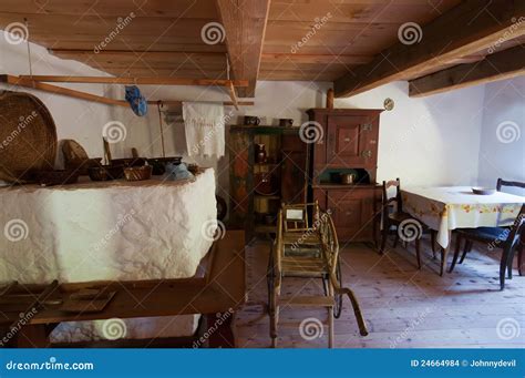 Old Wooden House Interior stock photo. Image of genuine - 24664984