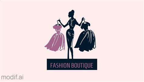 Fashion Boutique Business Card Design - Mediamodifier