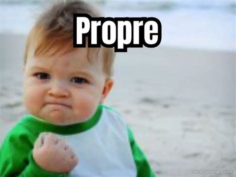 Propre - Meme Generator