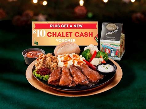 Swiss Chalet Festive Special 2022: Menu, $10 Chalet Cash