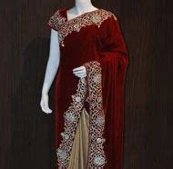 Designer Sarees, Drape Saree, डिज़ाइनर साड़ी in Swapna Nagari, Kozhikode , Silky Weddings | ID ...