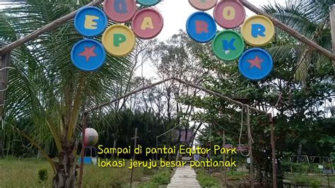 Wisata Pantai Jeruju Besar - Kubu Raya Pontianak - Kal bar - YouTube