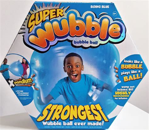 SUPER WUBBLE bubble ball **BLUE** so much kids fun! (multi colours available) | in Cricklewood ...