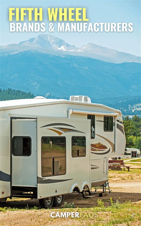 17 Best Fifth-Wheel Brands & Manufacturers in 2022 in 2022 | Rv, Rv insurance, Buying an rv