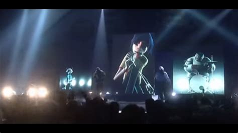 Gorillaz - Clint Eastwood (Live BRITs Performance) - YouTube