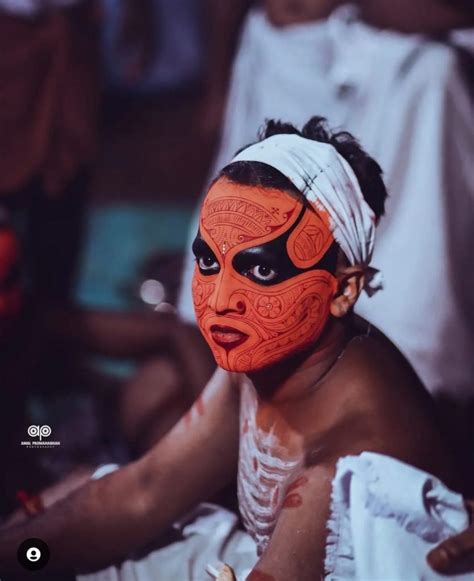 Theyyam Face: Kerala's Divine Expression