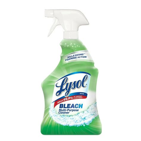 Lysol Multi-Purpose Cleaner w. Bleach 32 oz (Pack of 6) - Walmart.com ...