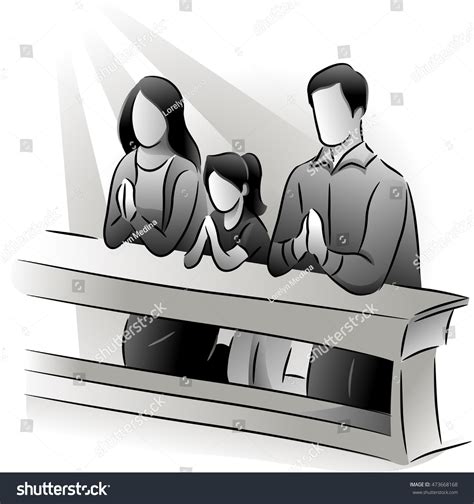 220 Christian Family Praying Together Stock Vectors, Images & Vector Art | Shutterstock