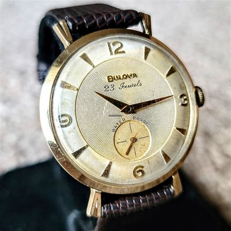 Bulova 1958 His Excellency "A" 23 Jewels Watch Cal. 10BP... for $389 for sale from a Trusted ...