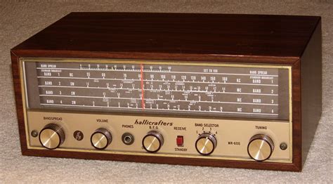 Vintage Hallicrafters WR-600W Broadcast Receiver, Covers 4… | Flickr